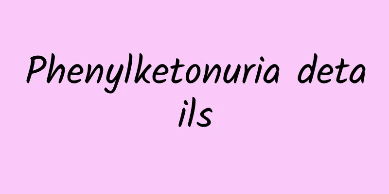 Phenylketonuria details