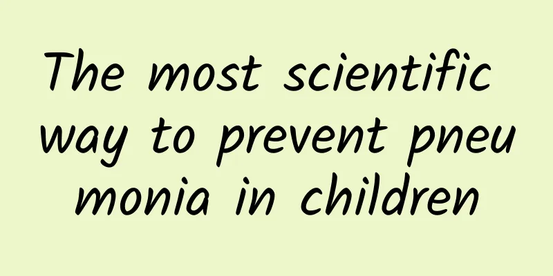 The most scientific way to prevent pneumonia in children